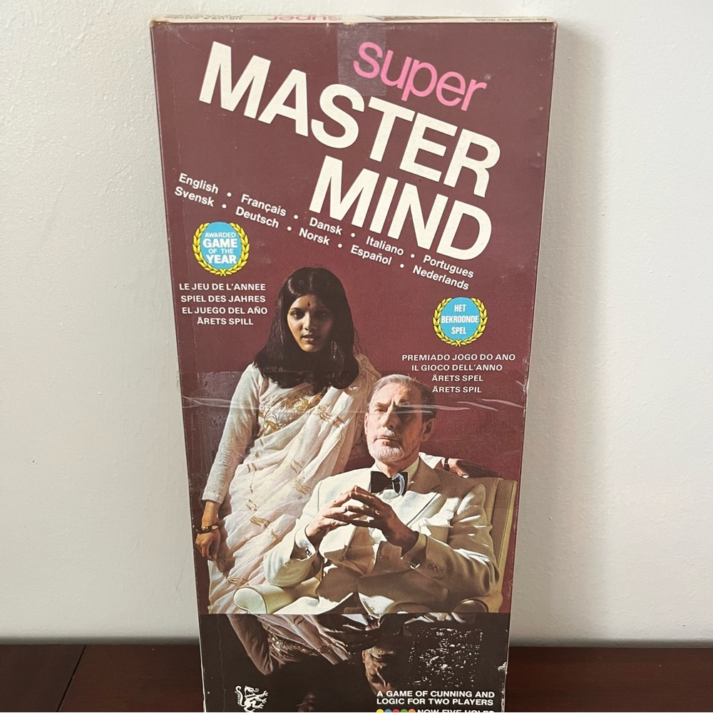 VTG 1975 Super Master Mind Game By Invicta